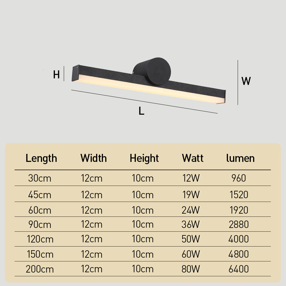 Modern Minimalist Outdoor IP65 Waterproof LED Wall Light