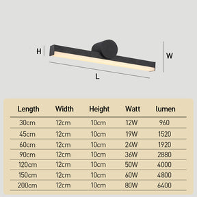 Modern Minimalist Outdoor IP65 Waterproof LED Wall Light