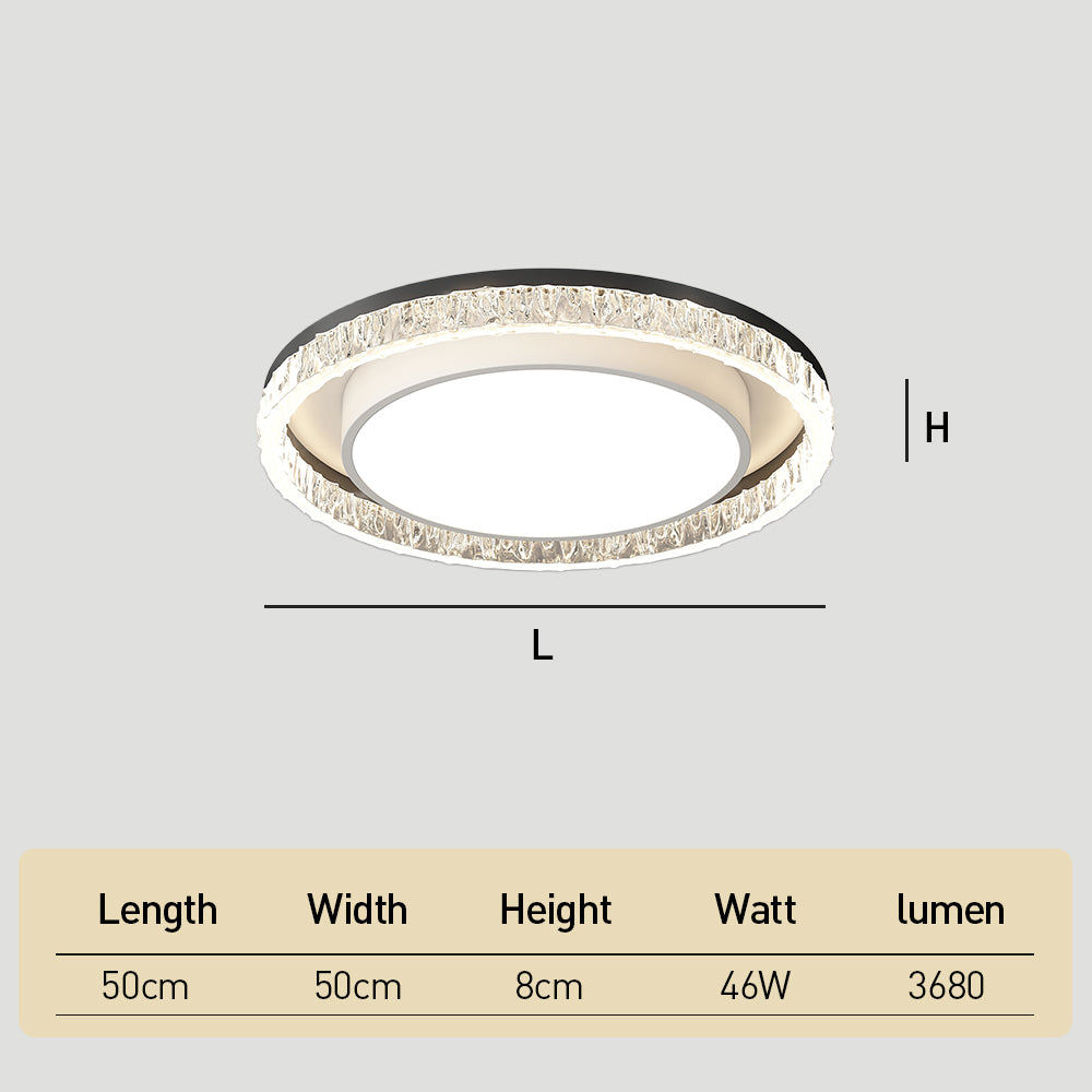 Minimalism Black LED Ceiling Lights