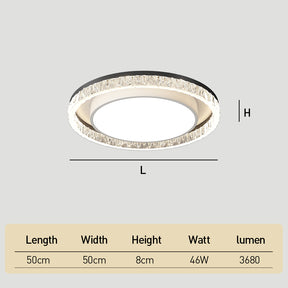 Minimalism Black LED Ceiling Lights