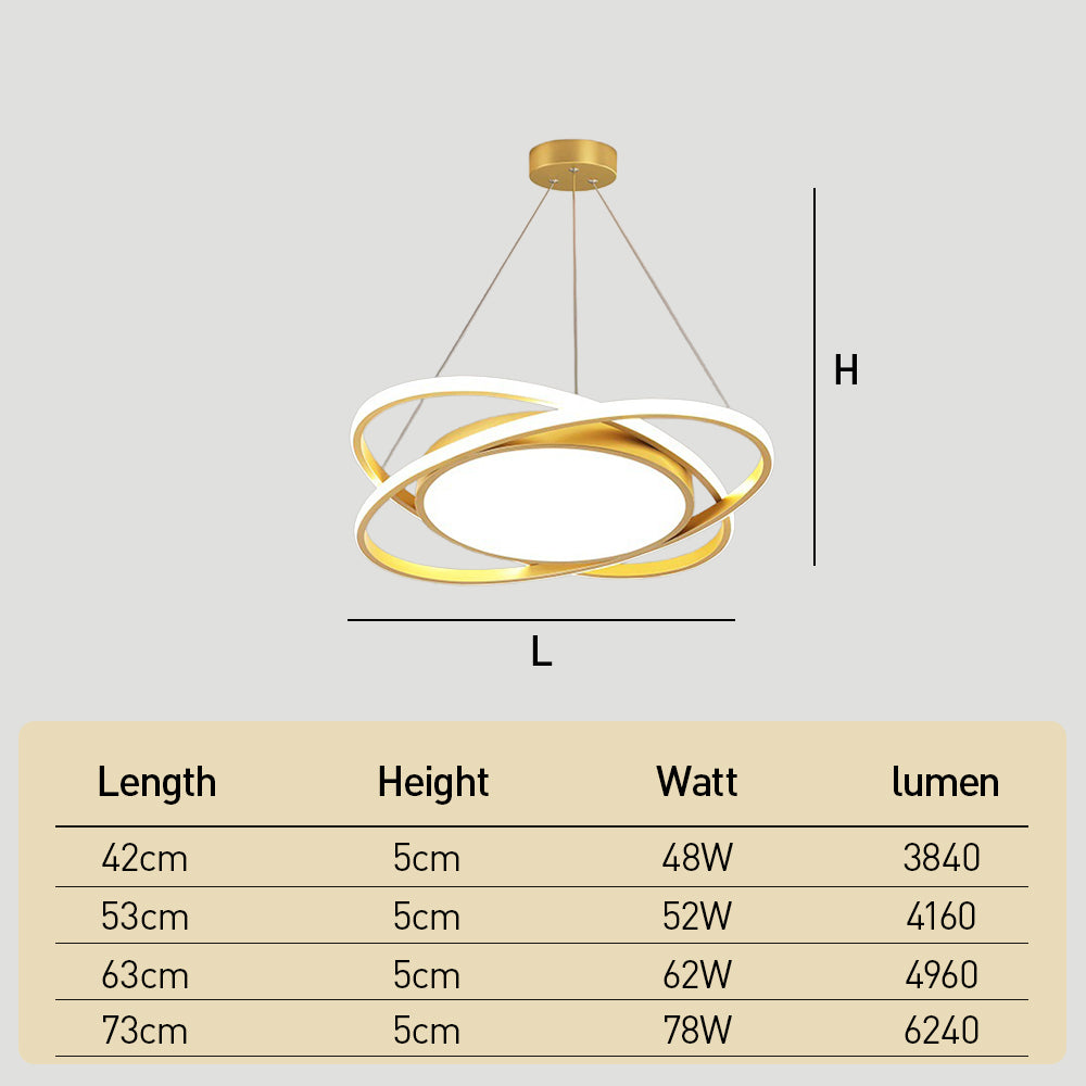 Nordic Simple LED Hanging Lamp