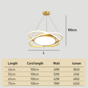 Nordic Simple LED Hanging Lamp