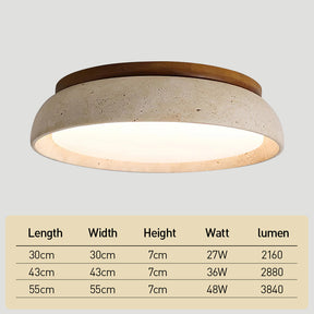 Minimalist Scandinavian LED Ceiling Light