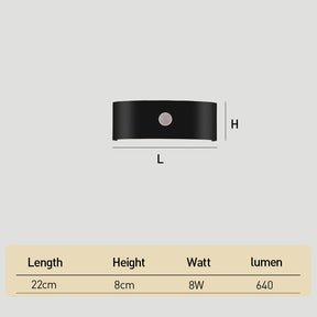 IP65 Modern Up and Down LED PIR Outdoor Wall Light