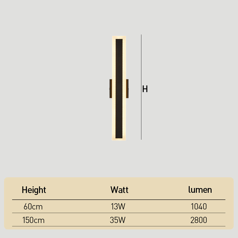 Modern Exterior IP65 Wall Light for Porch Patio Garage Door Yard