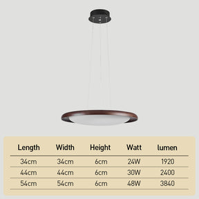 Circular Stylish Kitchen Island Pendant Lights