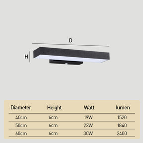 Modern IP54 Waterproof Linear PIR Motion Sensor LED Outdoor Wall Lights for Patio