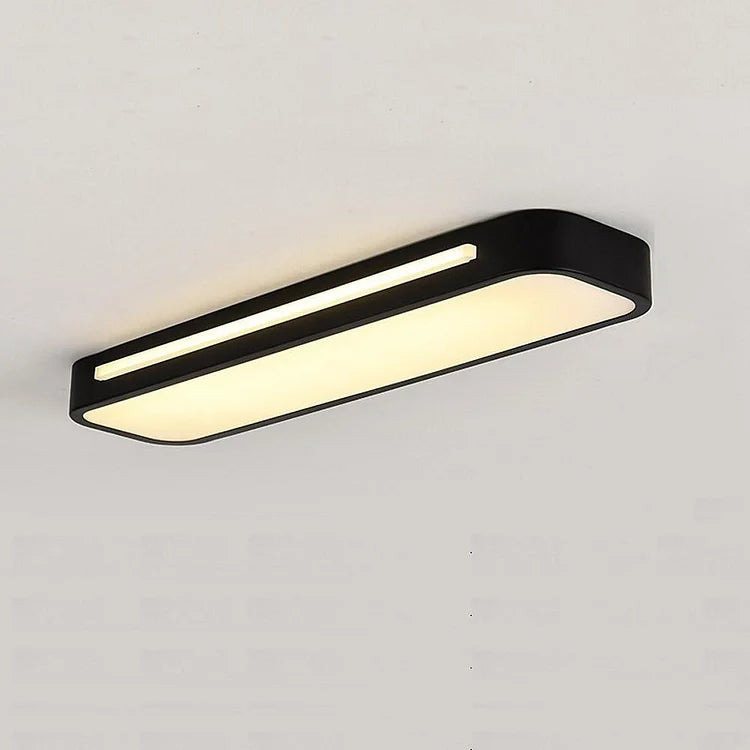 Modern Nordic Minimalist Long LED Ceiling Lighting