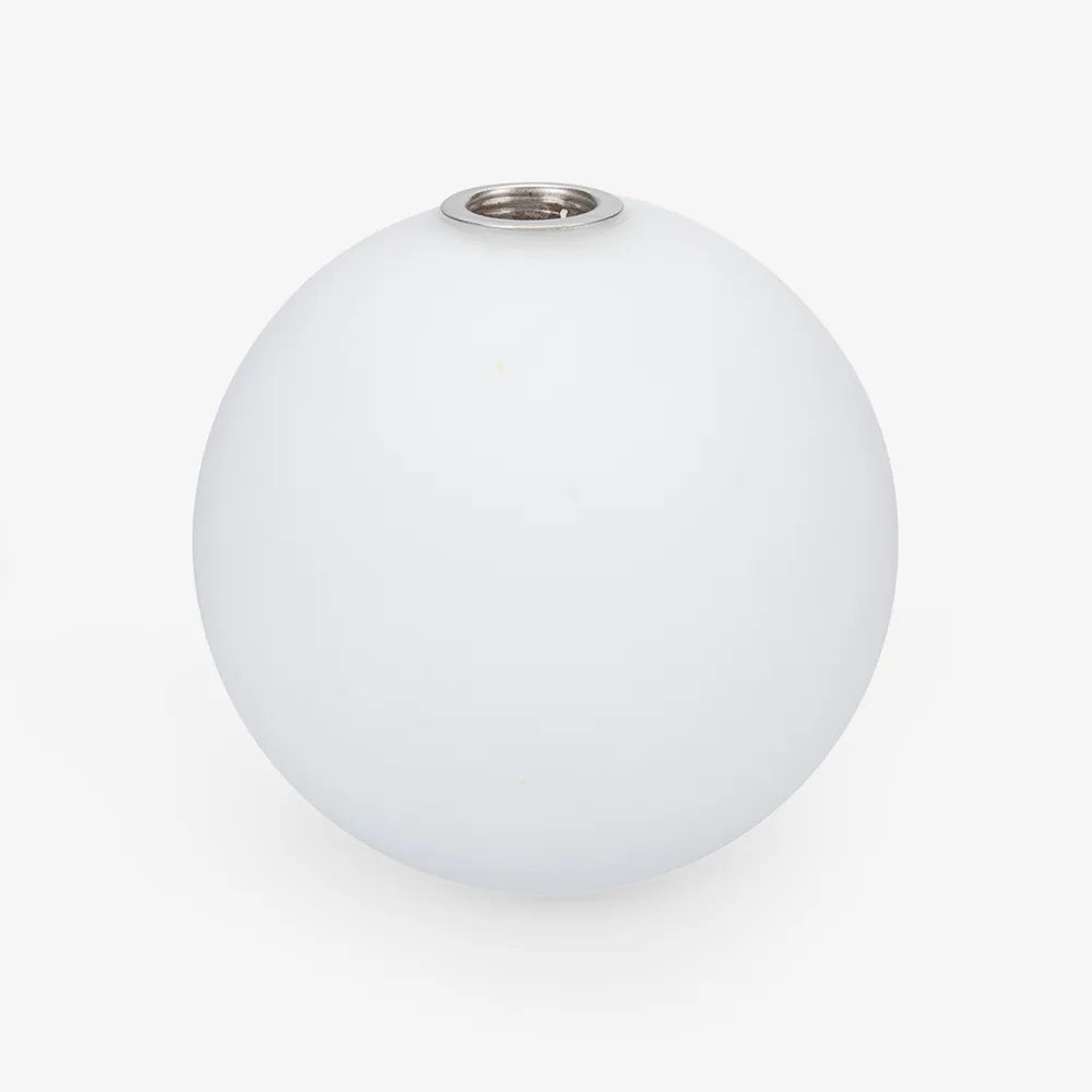White Glass Round Lamp Shade For Light