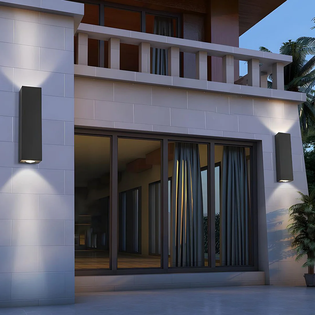 IP65 Waterproof Up and Down Exterior Wall Lights