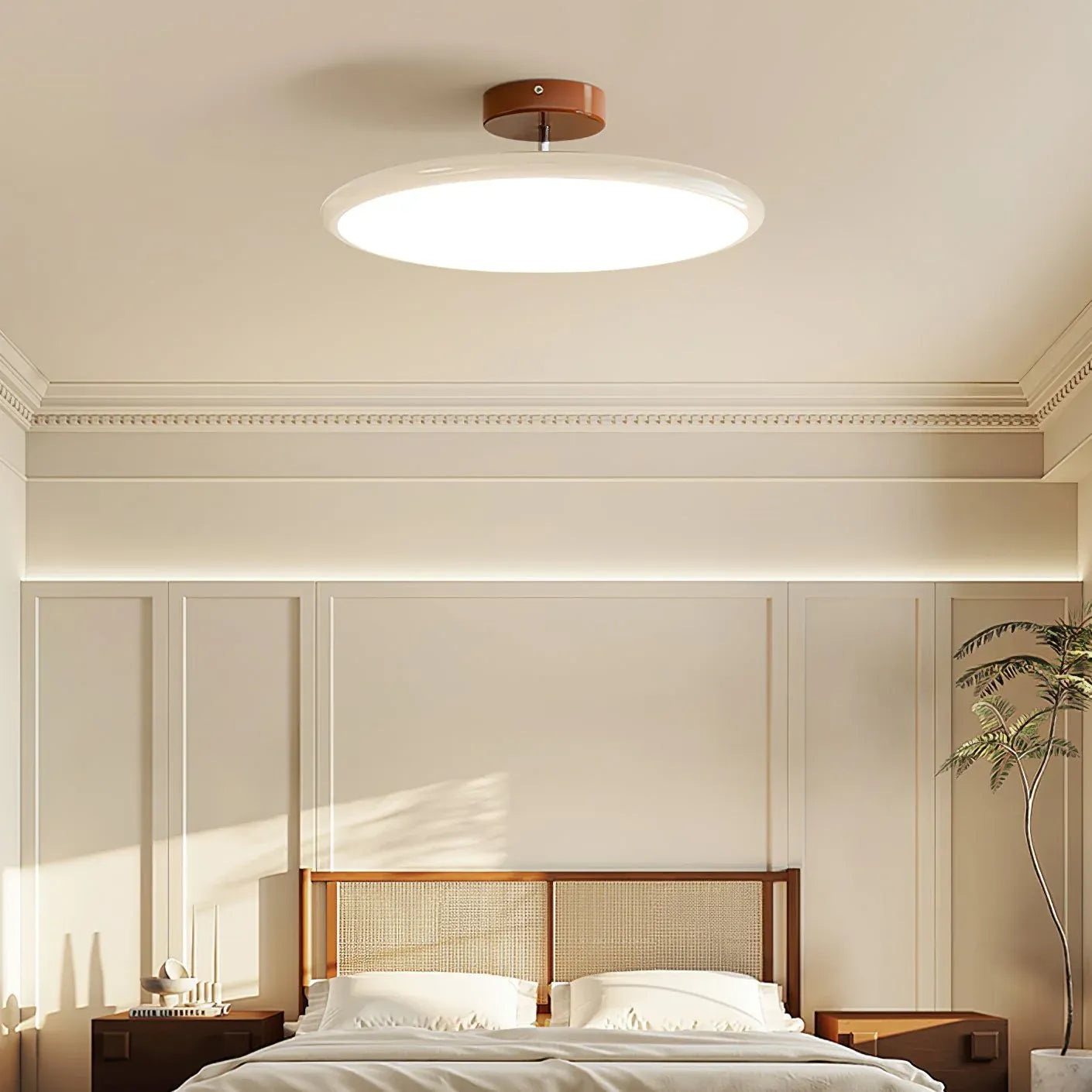 Minimalist Rotatable Acrylic LED Bedroom Ceiling Lights