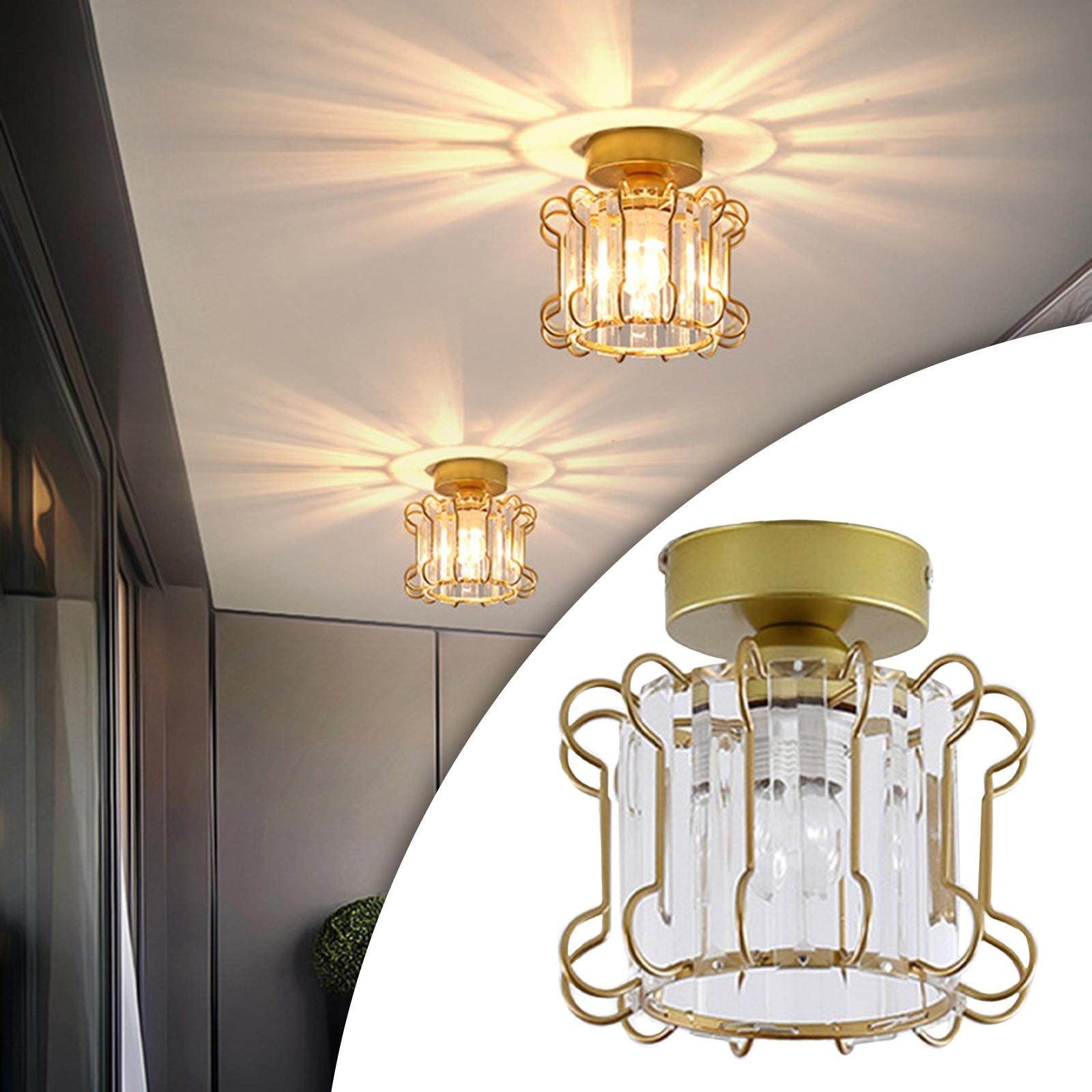 Industrial Glass Ceiling Lights For Hallway