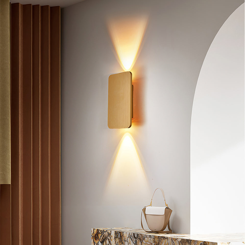 Modern Square LED Up and Down Wall Lamp