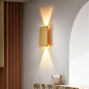 Modern Square LED Up and Down Wall Lamp