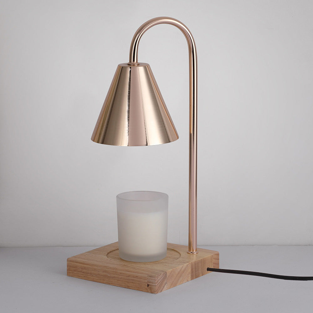 Contemporary Simple Iron Bedroom Mini Warming Candle Lamping