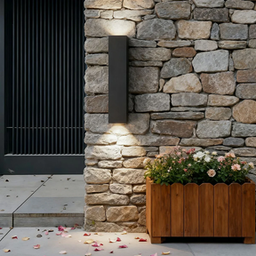 IP65 Waterproof Up and Down Exterior Wall Lights