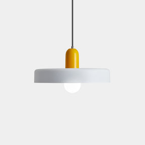 Bauhaus Modern Colorful Iron Pendant Light For Living Room