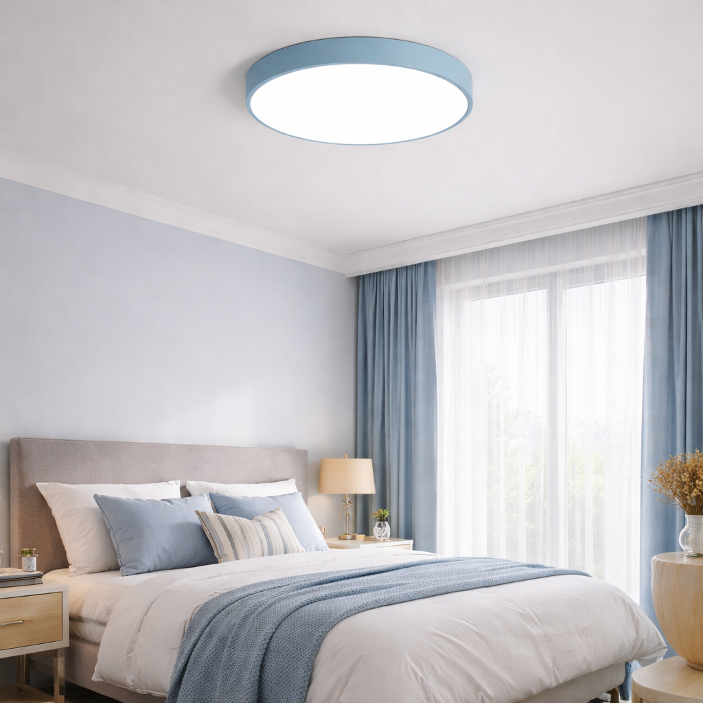 Energy Efficient LED Flush Ceiling Lights for Bedroom and Living Room