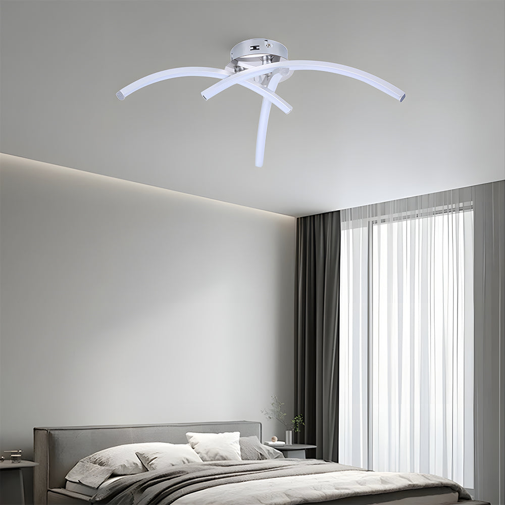Modern Minimalist Simple Linear LED Ceiling Light