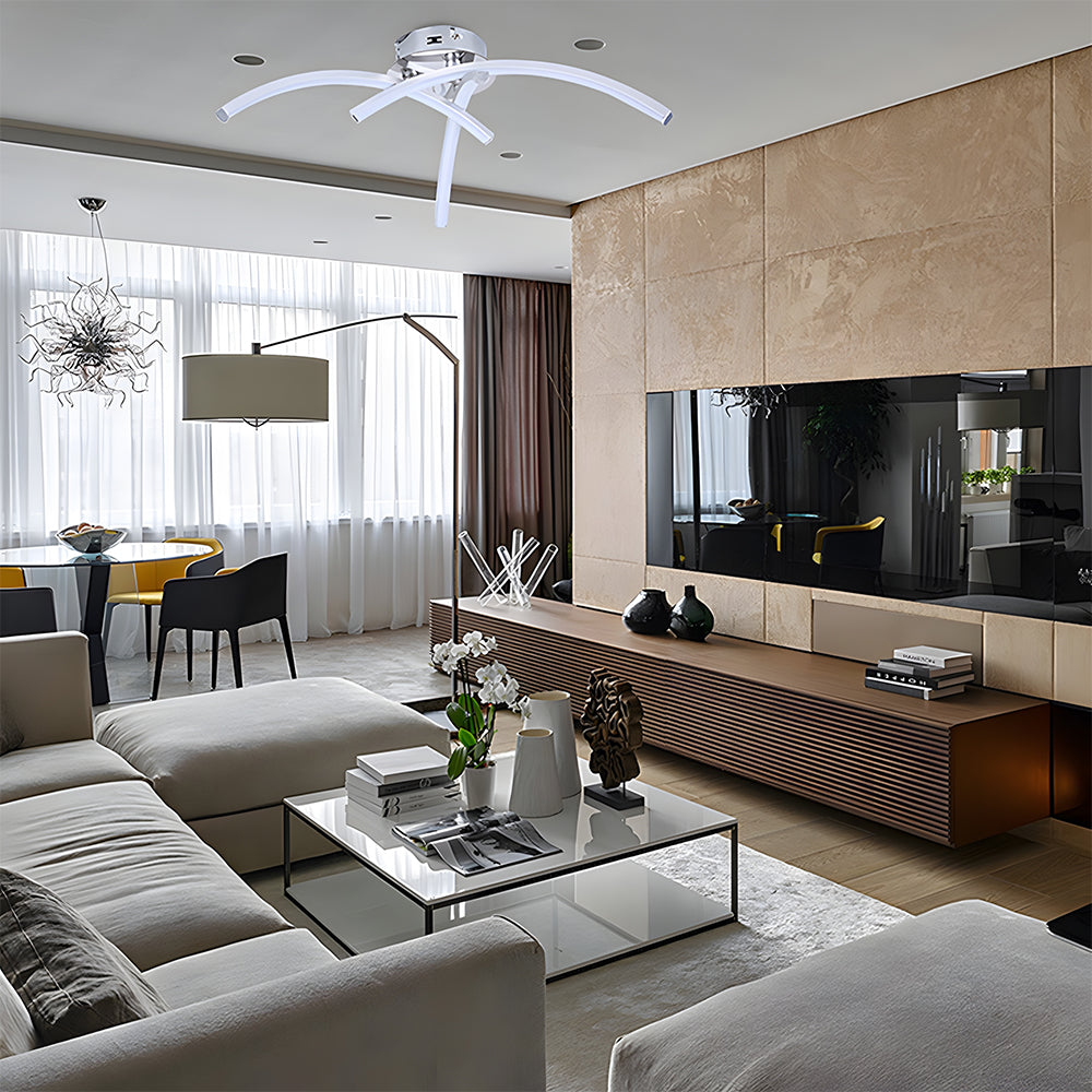 Modern Minimalist Simple Linear LED Ceiling Light