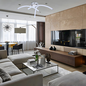 Modern Minimalist Simple Linear LED Ceiling Light