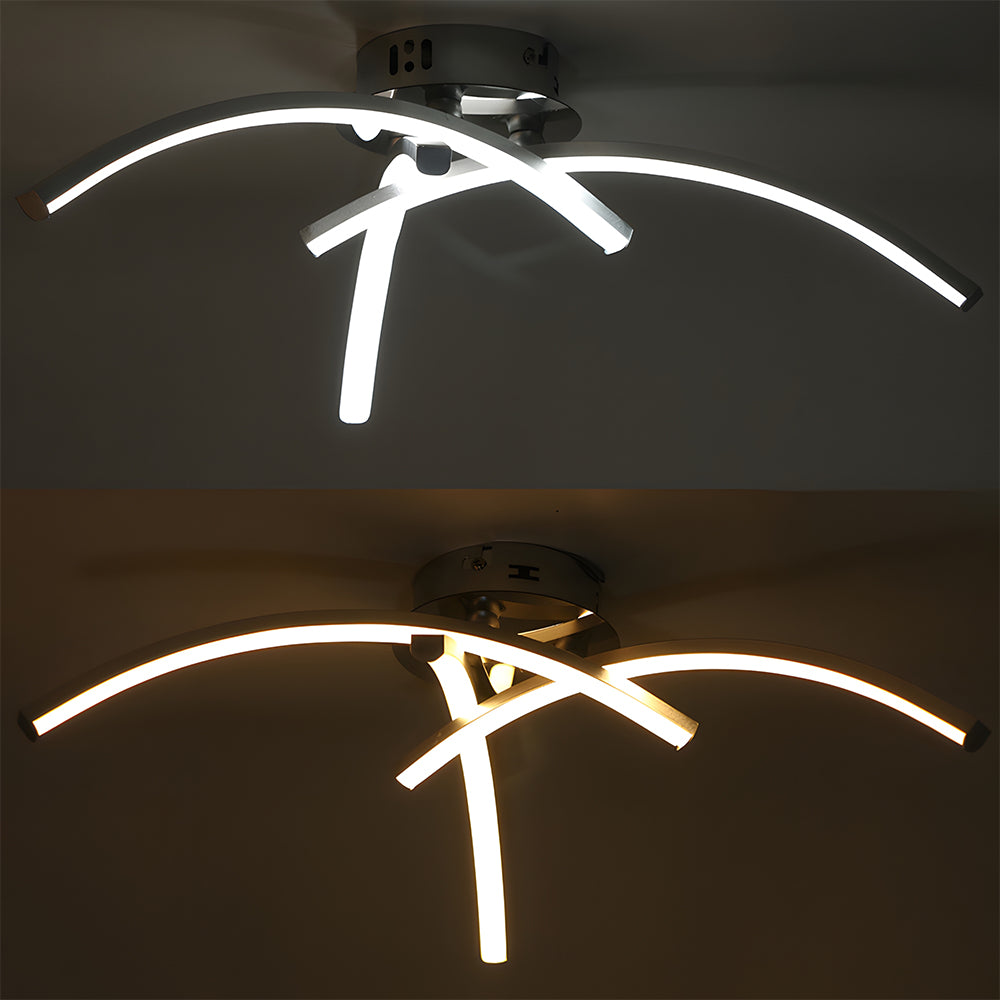 Modern Minimalist Simple Linear LED Ceiling Light