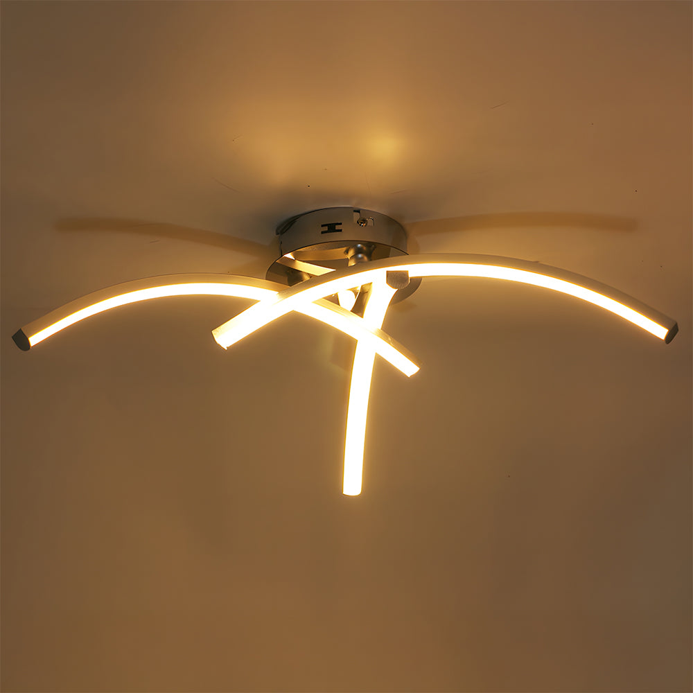 Modern Minimalist Simple Linear LED Ceiling Light