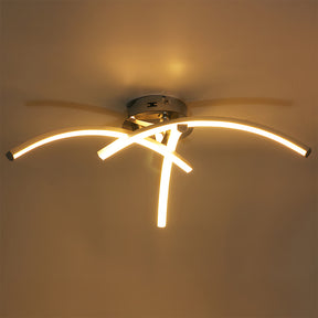 Modern Minimalist Simple Linear LED Ceiling Light