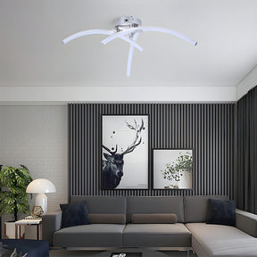 Modern Minimalist Simple Linear LED Ceiling Light