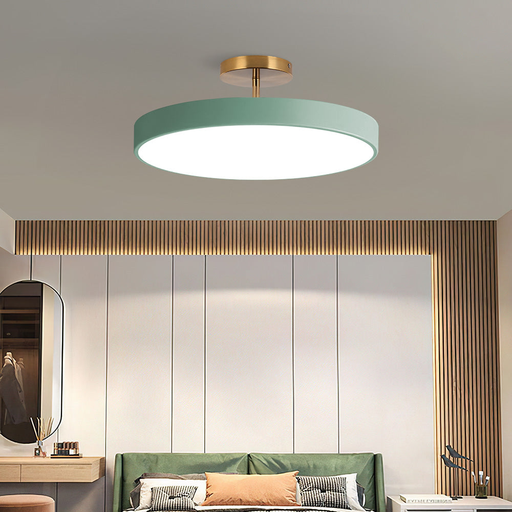 Morden Round Acrylic LED Colorful Ceiling Light