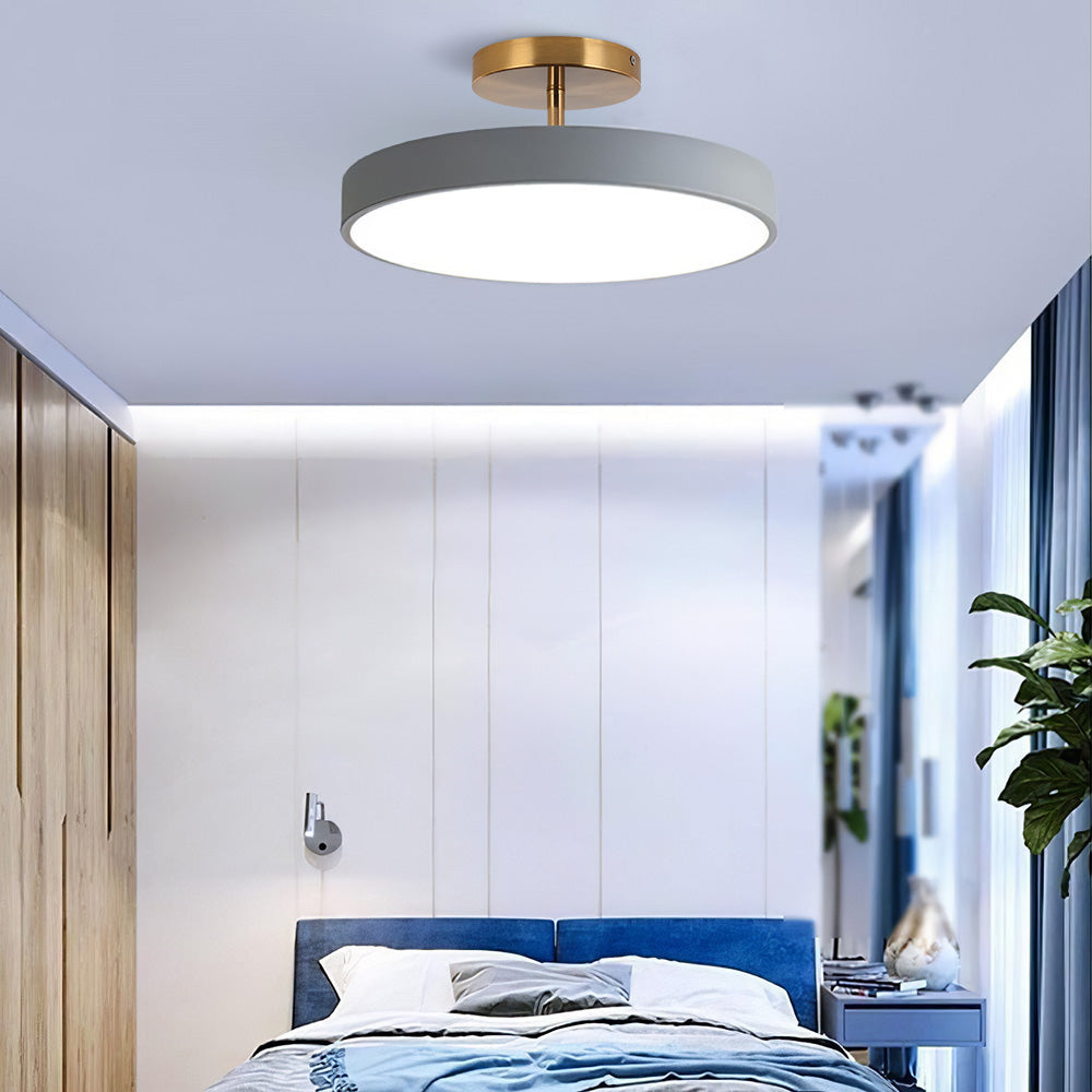 Morden Round Acrylic LED Colorful Ceiling Light