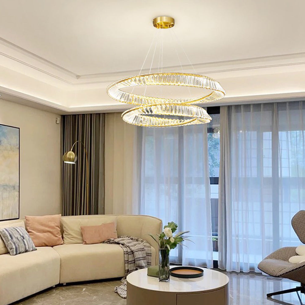 LED Crystal Pendant Light Fixtures