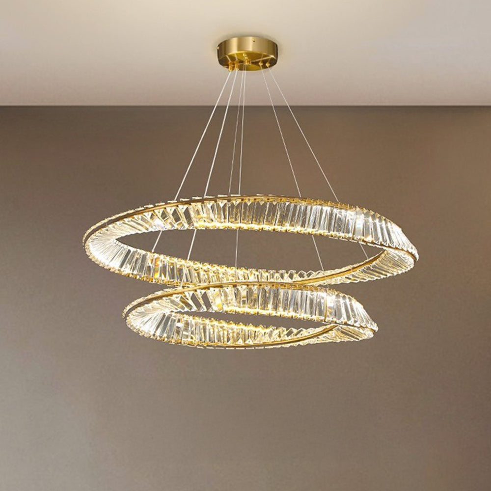 LED Crystal Pendant Light Fixtures