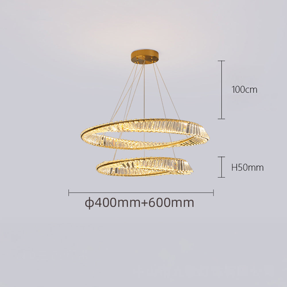 LED Crystal Pendant Light Fixtures
