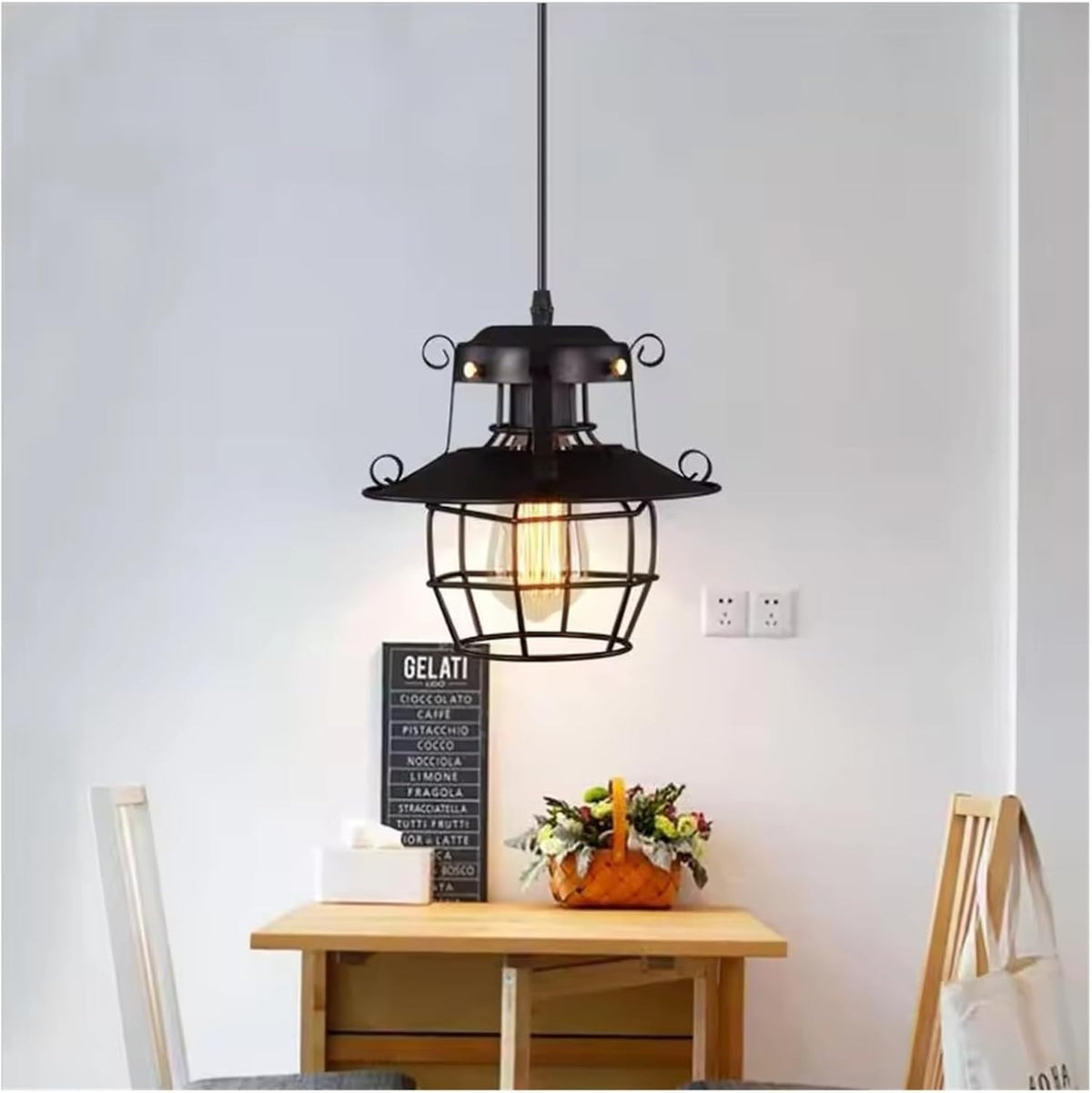 Industrial Retro Vintage Pendant Light