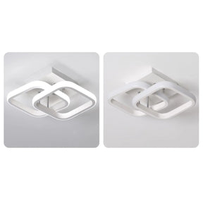 Set of 2 Modern LED Ceiling Lights for Hallway