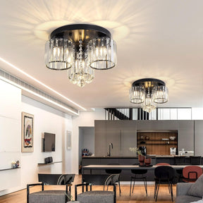 Modern Black Hallway Flush Ceiling Lights