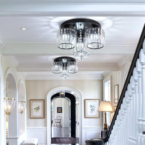 Modern Black Hallway Flush Ceiling Lights