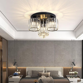 Modern Black Hallway Flush Ceiling Lights