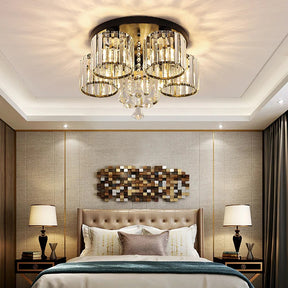 Modern Black Hallway Flush Ceiling Lights