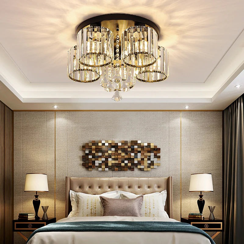 Modern Black Hallway Flush Ceiling Lights