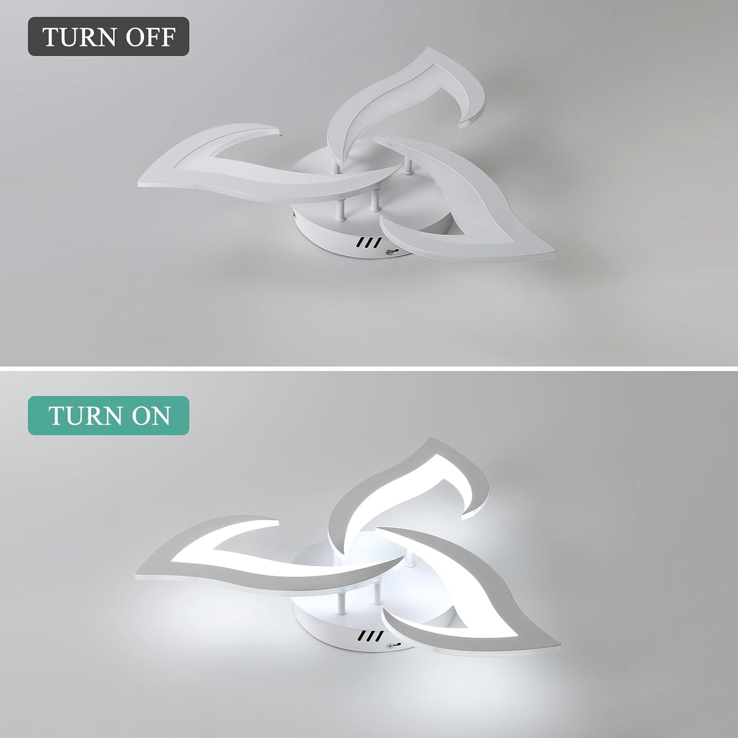 Nova Modern Flower LED Ceiling Light