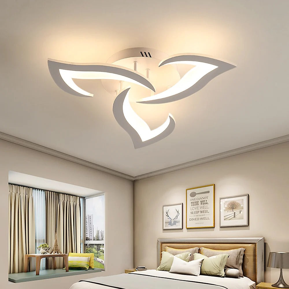 Nova Modern Flower LED Ceiling Light