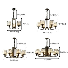 Gorgeous Chic Crystal Living Room Pendant Lights