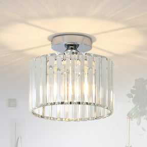 Luna Crystal Drum Ceiling Light