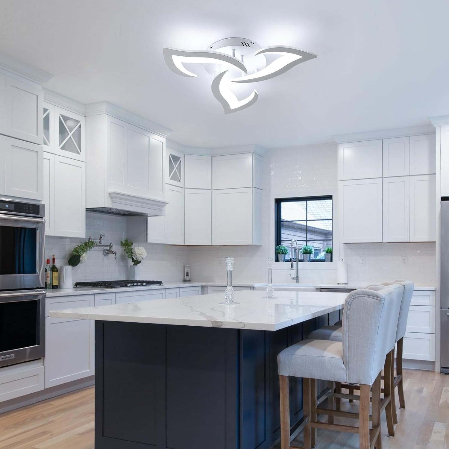 Nova Modern Flower LED Ceiling Light