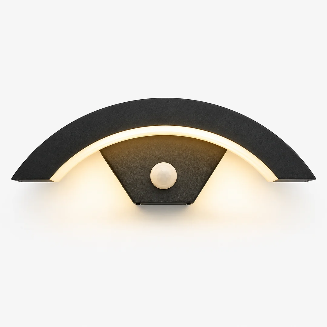 Atlas Curved LED Outdoor Wall Light