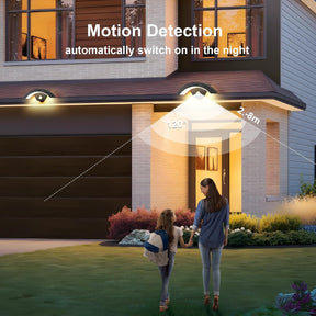 Atlas Curved LED Outdoor Wall Light