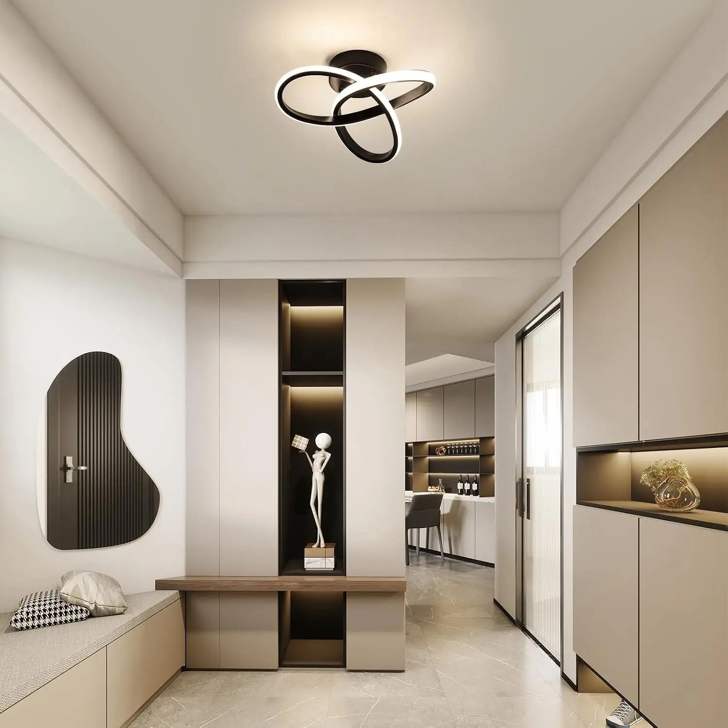 Nova Modern LED Ceiling Lights
