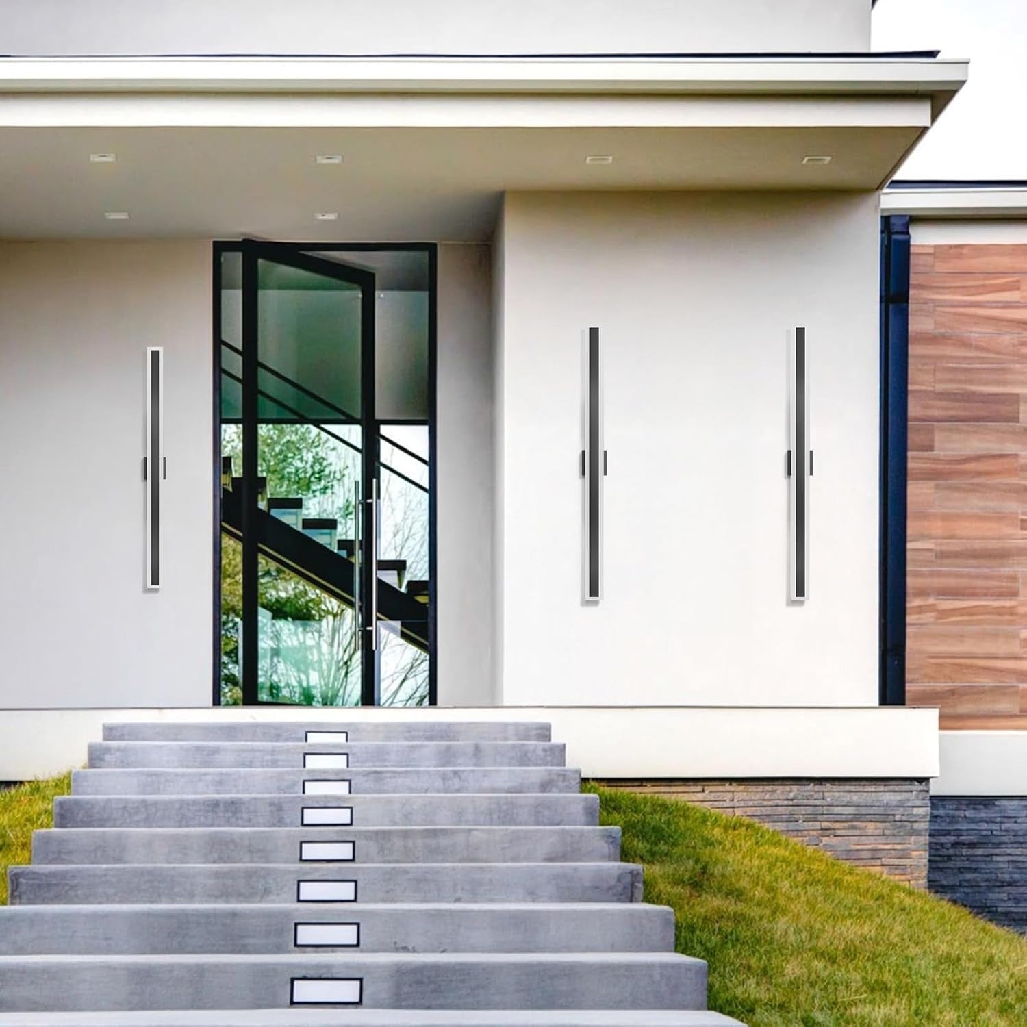 Modern Exterior IP65 Wall Light for Porch Patio Garage Door Yard